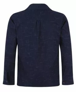 Collectif Men Adam Crosshatch Shirt Navy New In 9 Collectif Men Adam Crosshatch Shirt Navy New In