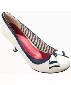 Banned Sparkle Falls Pumps White Clothing