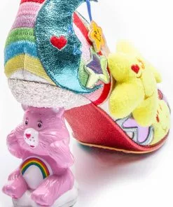 Irregular Choice Care Bears Share Your Care Pumps Yellow Blue New In 17 Irregular Choice Care Bears Share Your Care Pumps Yellow Blue New In