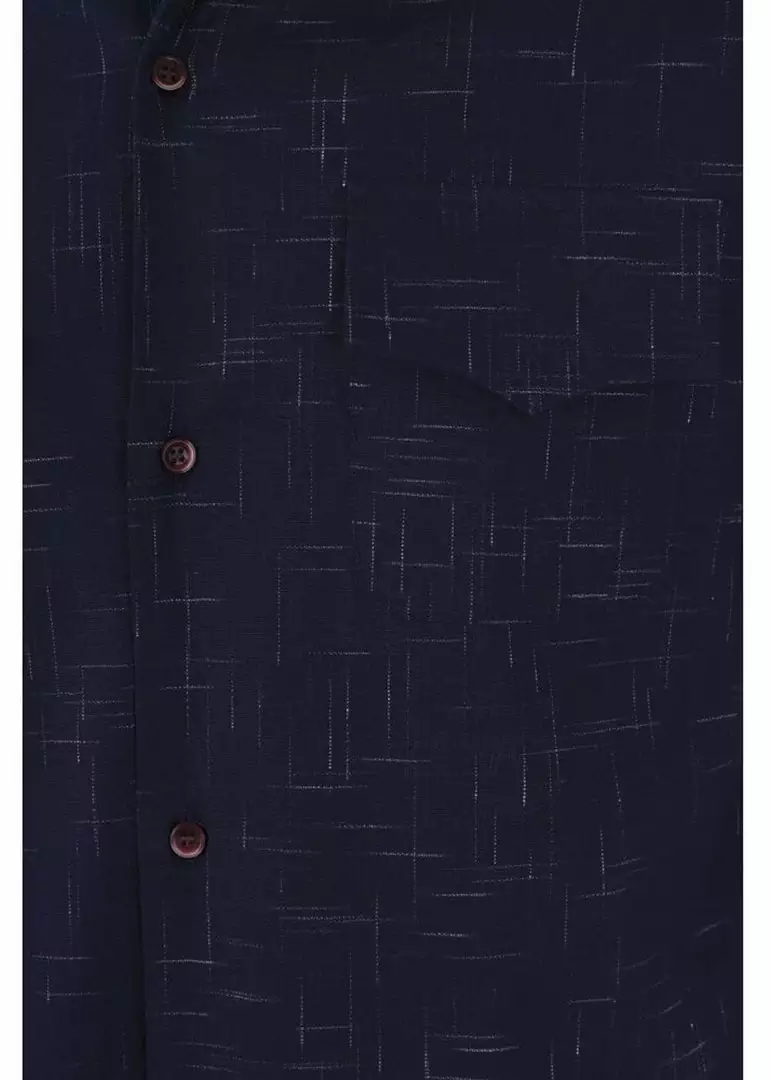 Collectif Men Adam Crosshatch Shirt Navy New In 6 Collectif Men Adam Crosshatch Shirt Navy New In