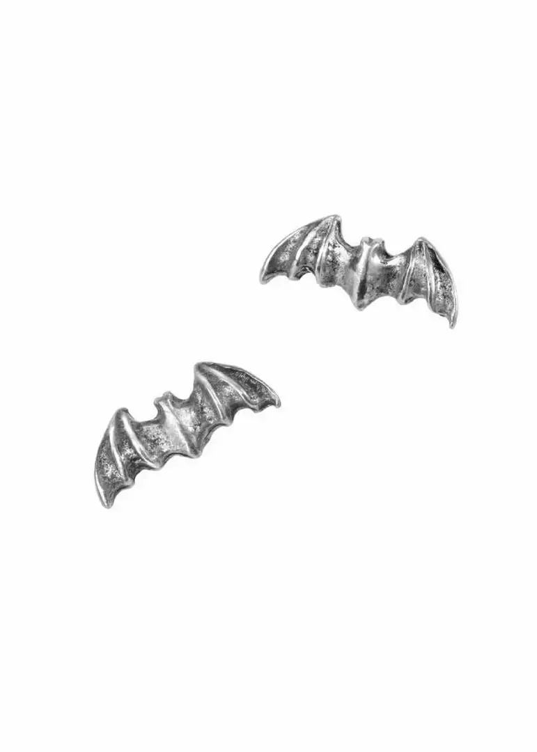 Alchemy Bat Stud Earrings 3 Alchemy Bat Stud Earrings