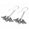 Alchemy Kiss The Night Bat Earrings New In