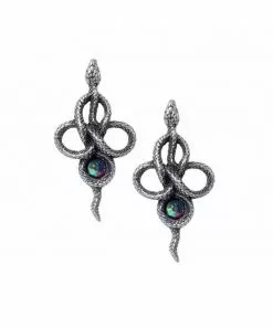 Alchemy Tercia Serpent Snake Earrings New In