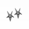 Alchemy Baphomet Stud Earrings New In 1 Alchemy Baphomet Stud Earrings New In