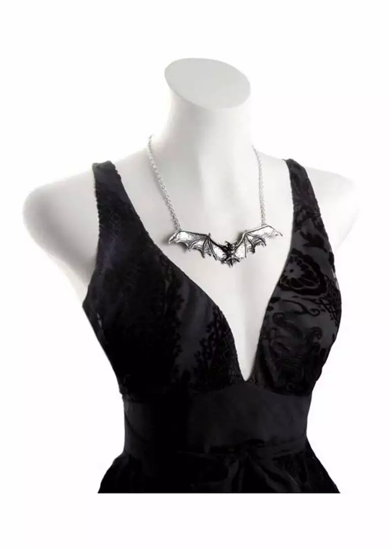 New In Alchemy Gothic Bat Necklace 5 New In Alchemy Gothic Bat Necklace