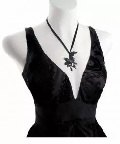 Alchemy Harbinger Raven Necklace Black 7 Alchemy Harbinger Raven Necklace Black