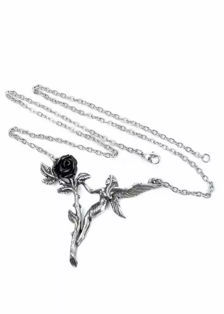 Alchemy Faerie Glade Rose Necklace New In 5 Alchemy Faerie Glade Rose Necklace New In