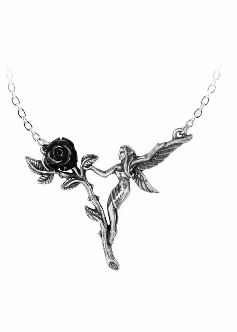 Alchemy Faerie Glade Rose Necklace New In 3 Alchemy Faerie Glade Rose Necklace New In