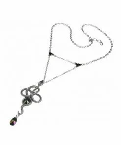 New In Alchemy Tercia Serpent Snake Necklace