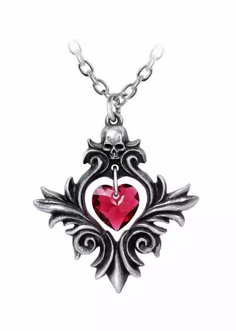 Alchemy Bouquet Of Love Skull Necklace New In 3 Alchemy Bouquet Of Love Skull Necklace New In