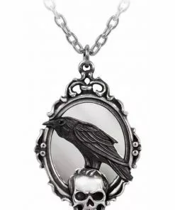 Alchemy Reflections Of Poe Raven Necklace New In