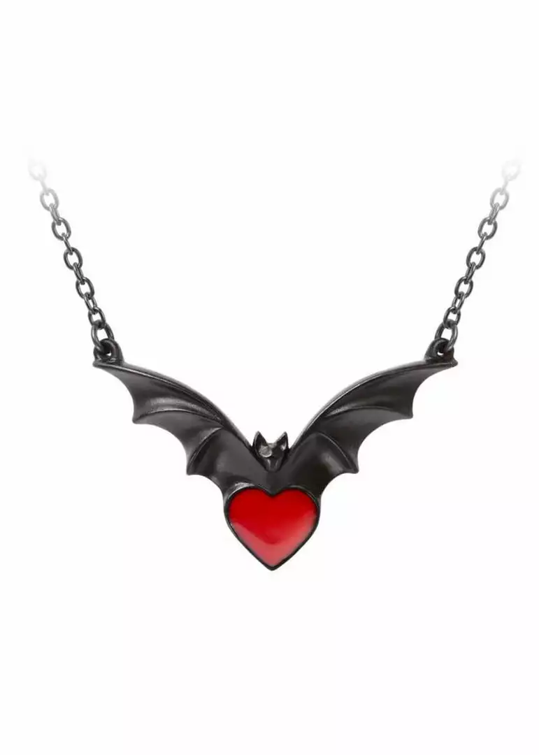 New In Alchemy Sombre Desire Bat Necklace Red 6 New In Alchemy Sombre Desire Bat Necklace Red