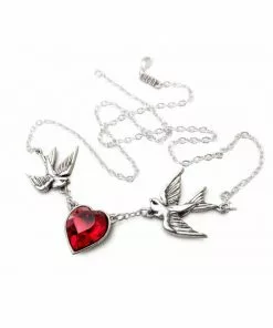 Alchemy Swallow Heart Necklace New In 8 Alchemy Swallow Heart Necklace New In