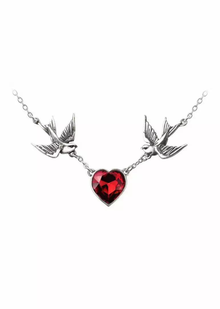 Alchemy Swallow Heart Necklace New In 3 Alchemy Swallow Heart Necklace New In