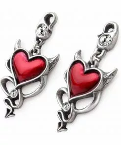 New In Alchemy Devil Heart Stud Earrings 5 New In Alchemy Devil Heart Stud Earrings