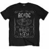 New In Band Shirts ACDC Cannon Swig T-Shirt Black