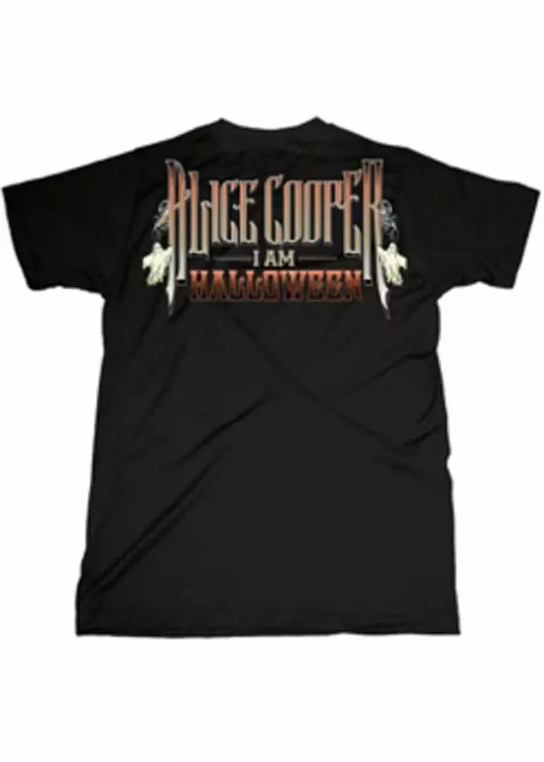 Band Shirts Alice Cooper I Am Halloween T-Shirt Black 4 Band Shirts Alice Cooper I Am Halloween T-Shirt Black