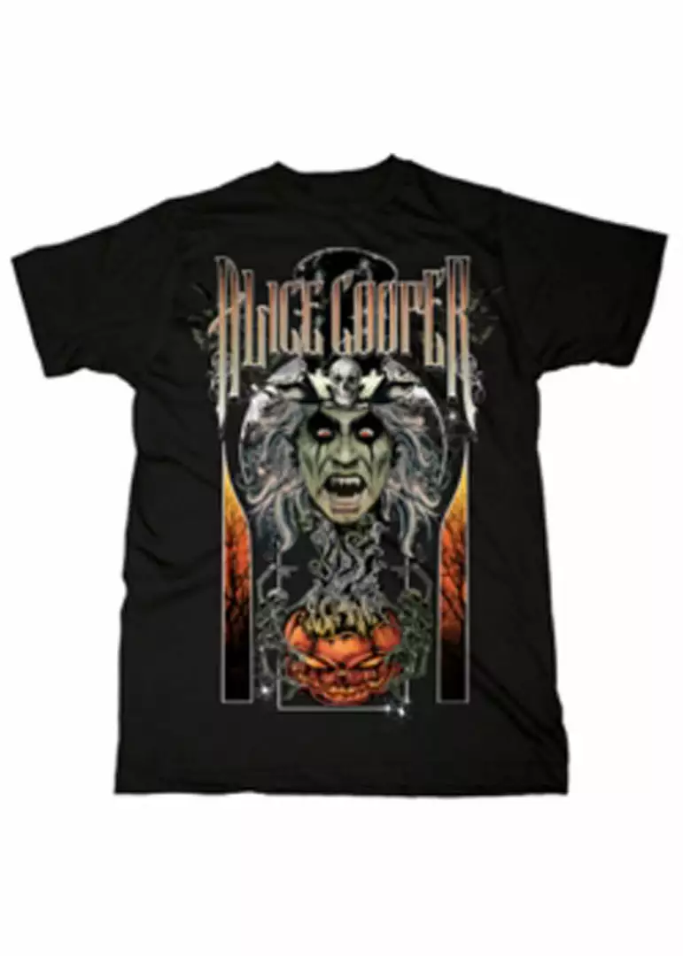 Band Shirts Alice Cooper I Am Halloween T-Shirt Black 3 Band Shirts Alice Cooper I Am Halloween T-Shirt Black