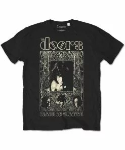 New In Band Shirts The Doors Nouveau T-Shirt Black