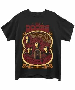 Band Shirts The Doors Strange Days T-Shirt Black