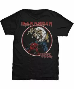 Band Shirts Iron Maiden Number Of The Beast T-Shirt Black