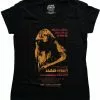 Band Shirts Janis Joplin Madison Square Garden Girly T-Shirt Black New In