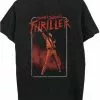 Band Shirts Michael Jackson Thriller T-Shirt Black New In