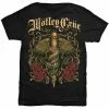 Band Shirts Motley Crue Exquisite Dagger T-Shirt Black