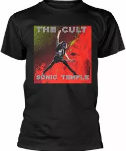 Band Shirts The Cult Sonic Temple T-Shirt Black