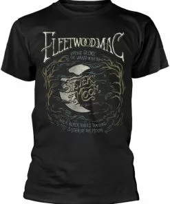 New In Band Shirts Fleetwood Mac Sisters Of The Moon T-Shirt Black