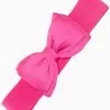 New In Banned Maria Bow Elastic Belt Hot Pink 1 New In Banned Maria Bow Elastic Belt Hot Pink