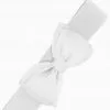 Banned Maria Bow 50's Retro Elastic Belt White New In 2 Banned Maria Bow 50's Retro Elastic Belt White New In