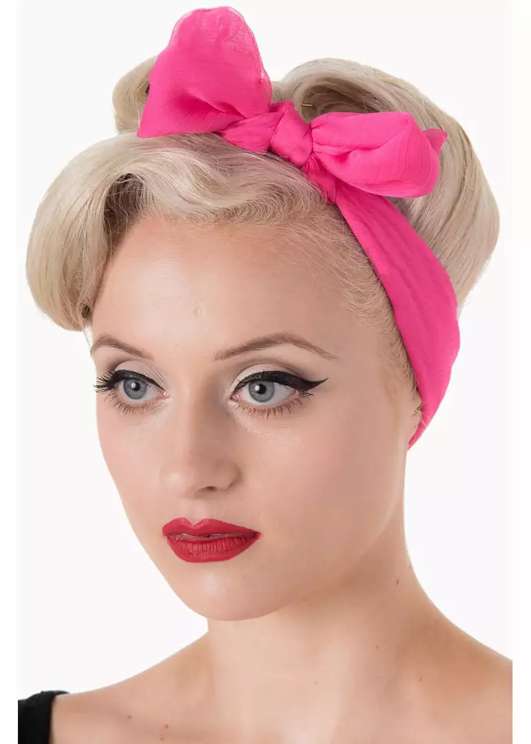 Banned Gradiation Scarf Hot Pink New In 3 Banned Gradiation Scarf Hot Pink New In