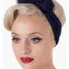 Banned Gradiation Scarf Navy New In
