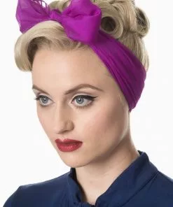 Banned Gradiation Scarf Purple