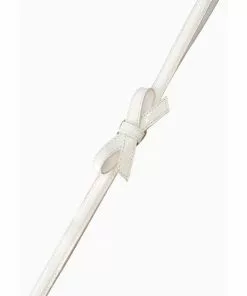 Banned Gold Rush 50's Lacquer Belt White