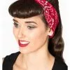 Banned Lysia Bandana Red 1 Banned Lysia Bandana Red