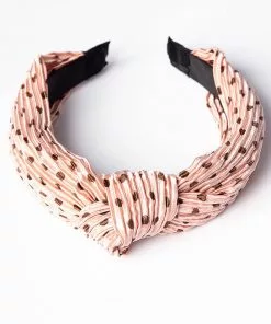 Banned Wanita Polkadot 60's Headband Pink New In