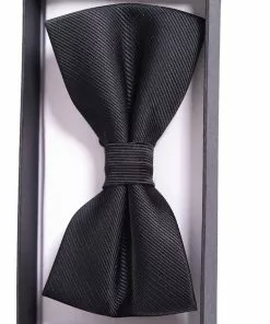 Banned Ribbon Dance Bowtie Black