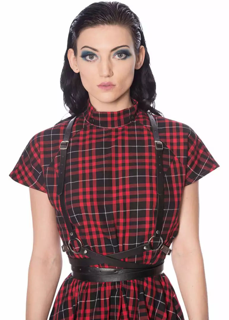 Banned Rhune Harnas Belt Black New In 3 Banned Rhune Harnas Belt Black New In