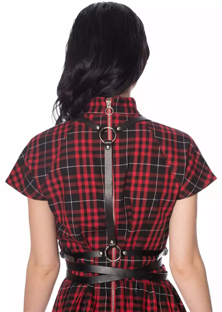 Banned Rhune Harnas Belt Black New In 4 Banned Rhune Harnas Belt Black New In