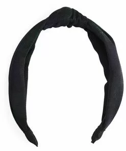 New In Banned Cameron Tartan 60's Headband Green