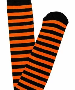 Banned Every Day Is Halloween Socks Orange