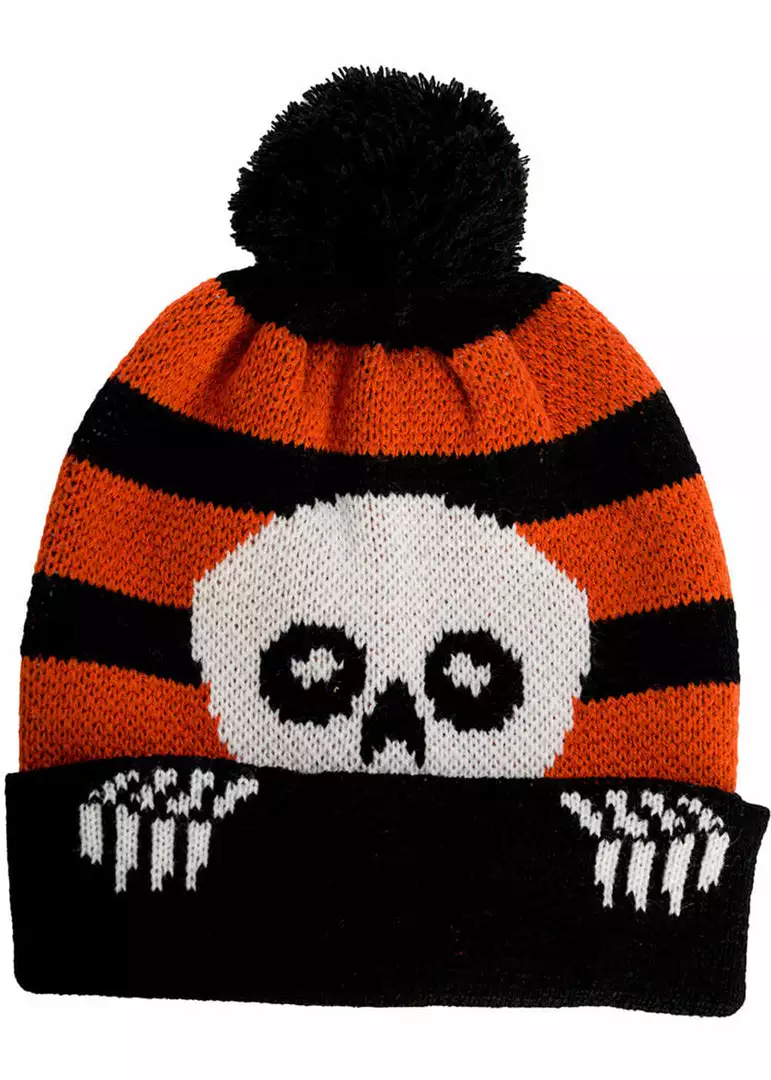 Banned Halloween Skull Hat Orange 3 Banned Halloween Skull Hat Orange