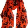 New In Banned Halloween Scarf Orange 2 New In Banned Halloween Scarf Orange