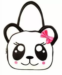 Banned Panda Cutie Bag Black White