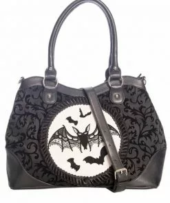 New In Banned Bats Nymph Bag Black