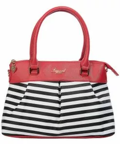 New In Banned Living Bay Nautical 60's Bag Red