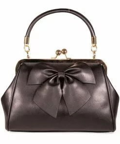 Banned Lockwood Bow 40's Bag Black New In
