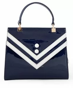 Banned Serene Waters Sailor 60's Handbag Navy New In